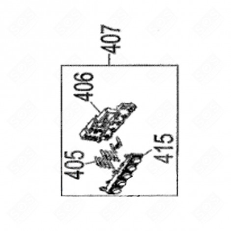 KNOPF (KENNZEICHEN 415) WASCHMASCHINE - 42112080