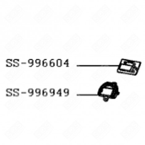 ELEKTRONIKKARTENHALTERUNG (KENNZEICHEN SS-996949) FRITTEUSE - SS-996949