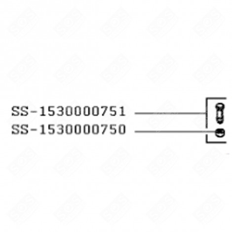 DICHTUNG DES DRUCKANZEIGERS (SS-1530000750) SCHNELLKOCHTOPF - SS-1530000750