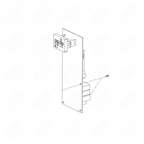 MOTHERBOARD MIKROWELLE, MIKROWELLENHERD - EBR80969661