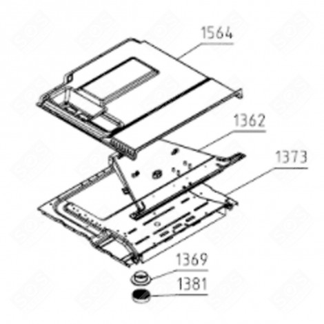 BIO-BACKOFEN 60 NG3 (KENNZEICHNUNG 1564) BACKOFEN, KÜCHENHERD - 545495