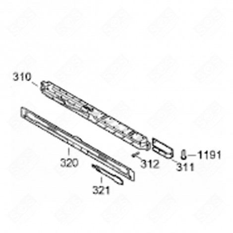 ZUBEHÖR-KIT (KENNZEICHNUNG 310) KÜHLSCHRANK, GEFRIERSCHRANK - 9591575