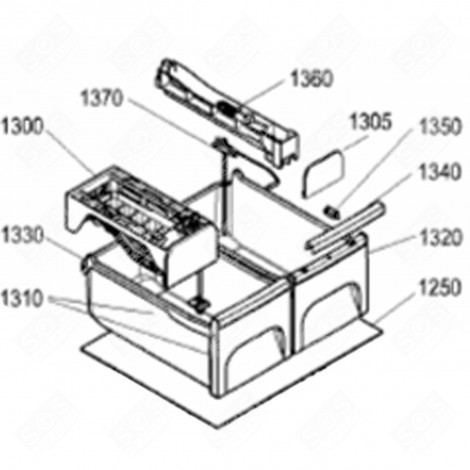 EISWÜRFELMASCHINE (KENNZEICHNUNG 1300) KÜHLSCHRANK, GEFRIERSCHRANK - 9903035