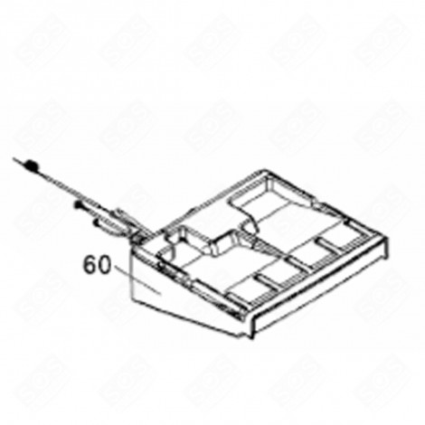 LAMELLENVERDAMPFER (KENNZEICHNUNG 60) KÜHLSCHRANK, GEFRIERSCHRANK - 9884138