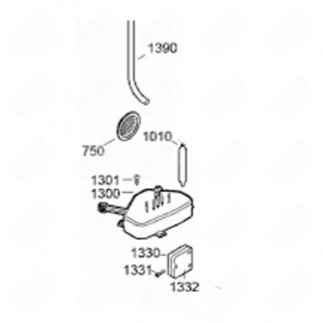 ELEKTROVENTIL (BEZUG 1300) KÜHLSCHRANK, GEFRIERSCHRANK - 9901637