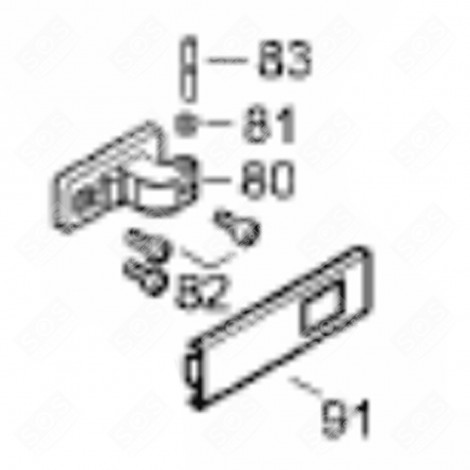 HAUBE (KENNZEICHNUNG 91) KÜHLSCHRANK, GEFRIERSCHRANK - 7434571