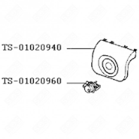 OBERTEILGEHÄUSE (KENNZEICHEN TS-01020940) RACLETTE, TISCHGRILL, WOK - TS-01020940