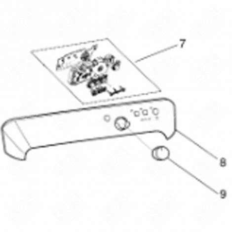 ANZEIGEMODUL GESCHIRRSPÜLER, SPÜLMASCHINE - C00278532