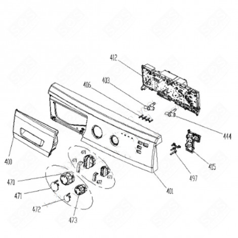 KNEBEL WASCHMASCHINE - 42046808