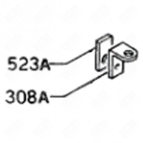 OBERE SCHARNIERE (KENNUNG 308A) WÄSCHETROCKNER - 1240018000