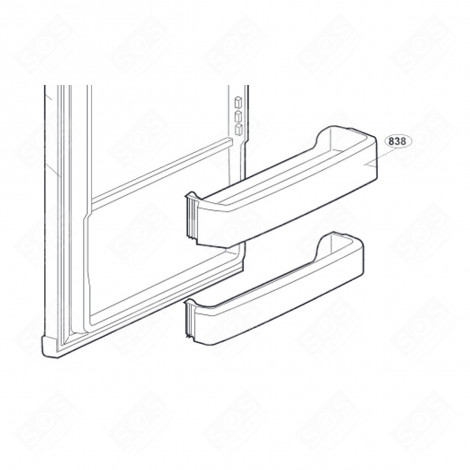 FLASCHENFACH KÜHLSCHRANK, GEFRIERSCHRANK - 4948110700