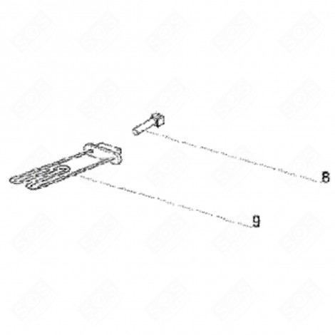 WIDERSTAND (KENNZEICHEN 9) WASCHMASCHINE - 73920