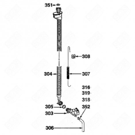 ELTEK-DICHTUNG (KENNUNG 305) WASCHMASCHINE - 55X4398