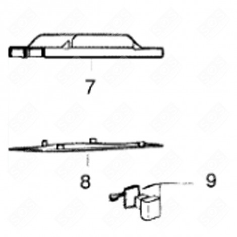 VERBINDUNGSBLOCK (KENNUNG 9) DUNSTABZUGSHAUBE - C00132255