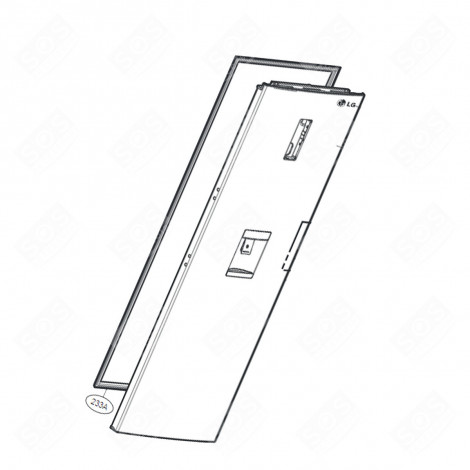 TÜRDICHTUNG KÜHLSCHRANK KÜHLSCHRANK, GEFRIERSCHRANK - ADX73591425