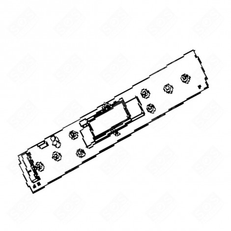 STEUERPLATINE MIKROWELLE, MIKROWELLENHERD - 481221479635