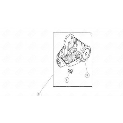 ROLLE HINTEN STAUBSAUGER - 4055226320