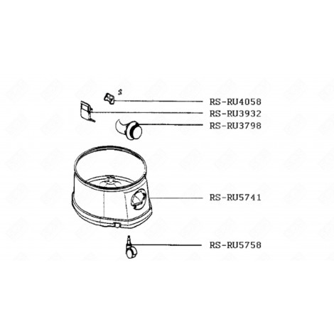 RAD (KENNZEICHNUNG RS-RU5758) STAUBSAUGER - RS-RU5758