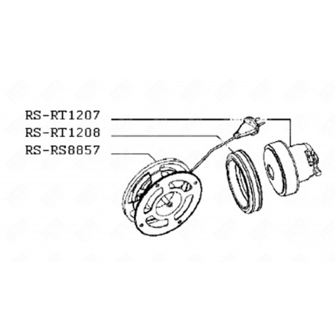 MOTOR STAUBSAUGER - RS-RT1207