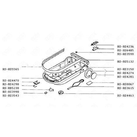 RAD (BEZ. RS-RS4274) STAUBSAUGER - RS-RS4274