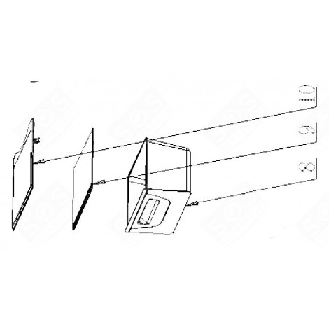 ABLAGE, REGAL KÜHLSCHRANK, GEFRIERSCHRANK - 377A50