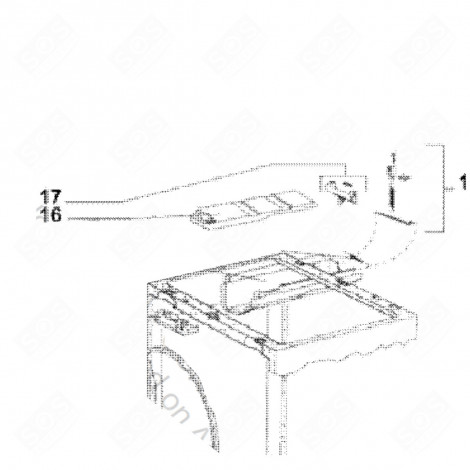 WASSERTANK POS. 16 WÄSCHETROCKNER - 57910