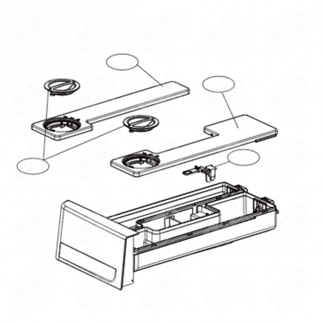 PRODUKTABLAGEFACH WASCHMASCHINE - AGL30036311, AGL30036363