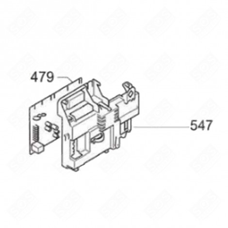 ELEKTRONISCHE KARTE, PROGRAMMIERTE MODUL (KENNZEICHNUNG 479) WASCHMASCHINE - 49035860 