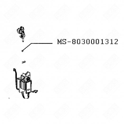 DICHTUNG (KENNZEICHEN MS-8030001312) KAFFEEMASCHINE, ESPRESSOMASCHINE - MS-8030001312