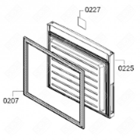 TÜRDICHTUNG GEFRIERSCHRANK KÜHLSCHRANK, GEFRIERSCHRANK - 00777947