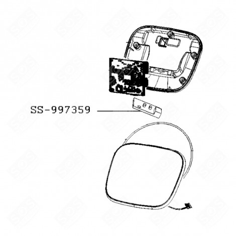 WLAN-KARTE (KENNUNG SS-997359) COOKEO DAMPFGARER, DAMPFKOCHER - SS-997359, SS-204339