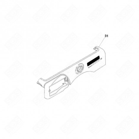 STEUERPLATTE MIT SENSOR WASCHMASCHINE - 43023488