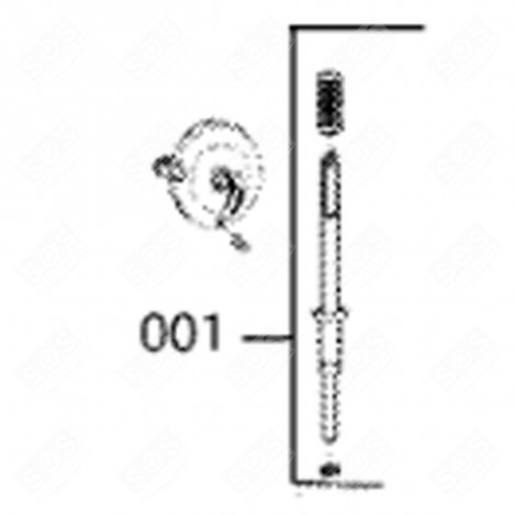 VENTIL (KENNZEICHNUNG 001) (ORIGINAL) BÜGELEISEN, DAMPFBÜGELSTATION - 4055069787