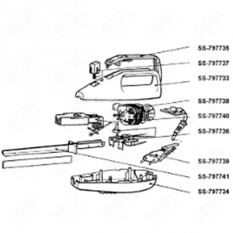 MOTOR (KENNZEICHNUNG SS-797738) KLEINE HAUSHALTSGERÄTE - SS-797738