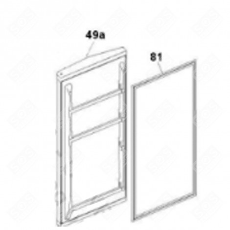 DICHTUNG (KENNZEICHNUNG 81) KÜHLSCHRANK, GEFRIERSCHRANK - 49027788