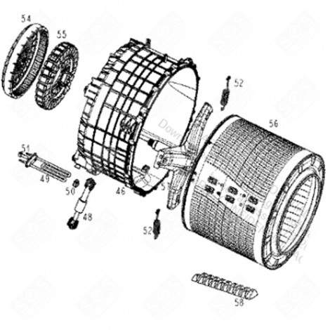 WIDERSTAND (KENNZEICHEN 49) ORIGINAL WASCHMASCHINE - C00526084