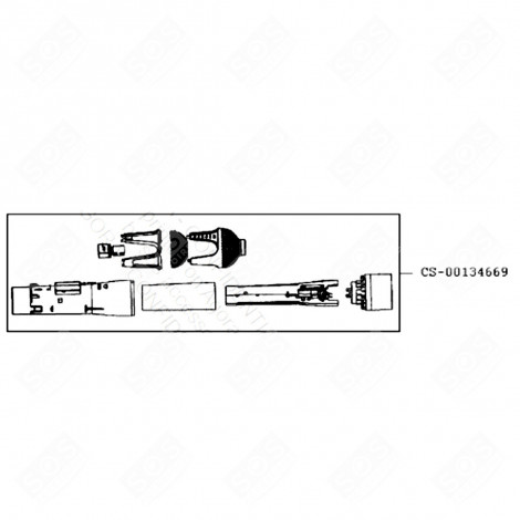 KOMPLETTER WIDERSTANDSSATZ RASIERAPPARAT, HAARSCHNEIDEMASCHINE - CS-00134669