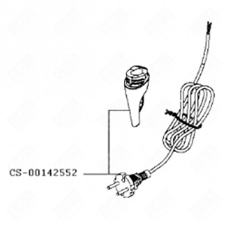 STROMKABEL (KENNZEICHNUNG CS-00142552) HAARTROCKNER - CS-00142552