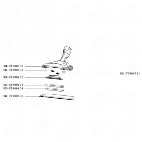 BÜRSTCHEN (RS-RT900601) DAMPFREINIGER, HOCHDRUCKREINIGER - RS-RT900601