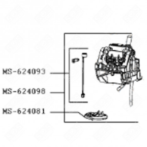 MAGNET MIT FLANSCH (BEZUGSZEICHEN MS-624093) DOLCE GUSTO MINI ME KAFFEEMASCHINE, ESPRESSOMASCHINE - MS-624093