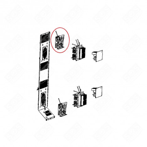 LÜFTER WEINKÜHLSCHRANK, WEINKLIMASCHRANK - SS-208231