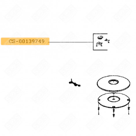 SCHALTER + KNOPF KLEINE HAUSHALTSGERÄTE - CS-00139749