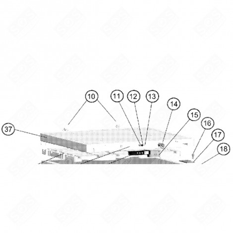 GRÜNE LAMPE (KENNZEICHEN 11) ORIGINAL KÜHLSCHRANK, GEFRIERSCHRANK - 4055050381