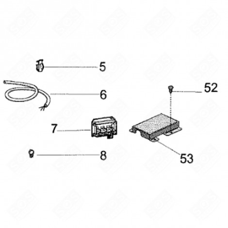 KÜHLSCHRANK STROMKABEL-STOPP (KENNZEICHNUNG 5) KÜHLSCHRANK, GEFRIERSCHRANK - C00094418