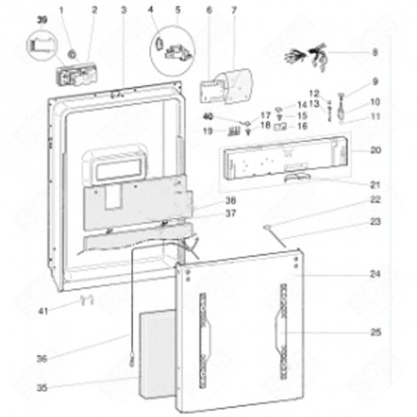 OBERER KORB VERSTELLBAR (KENNUNG 3) GESCHIRRSPÜLER, SPÜLMASCHINE - C00109698