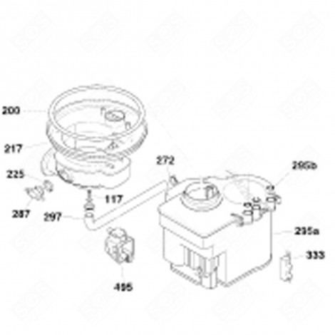 THERMOSTAT DICHTUNG (KENNZEICHEN 225) FRITTEUSE - 41010025