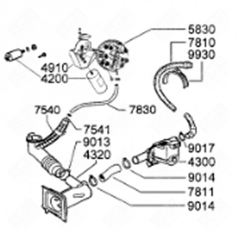 MUTTER (KENNZEICHNUNG 9014) WASCHMASCHINE - 481950513084