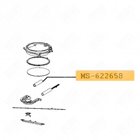 SCHLAUCH 315MM KAFFEEMASCHINE, ESPRESSOMASCHINE - MS-622658