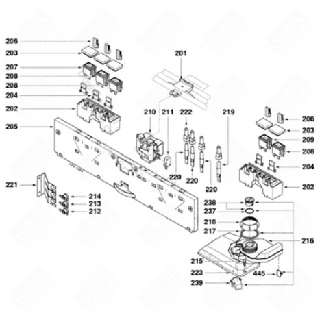 SOFORTWASSERHEIZER (KENNZEICHNUNG 132) ORIGINAL KAFFEEMASCHINE, ESPRESSOMASCHINE - 12018012