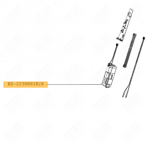 LI-ION-BATTERIE + SICHERUNG STAUBSAUGER - RS-2230001828